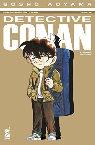 Copertina del manga Detective Conan vol. 100, edizione italiana Star Comics di Gosho Aoyama