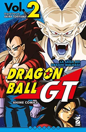 Copertina del manga Dragon Ball Gt Anime Comics vol. 2, edizione italiana Star Comics di Akira Toriyama