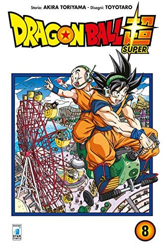 Copertina del manga Dragon Ball Super vol. 8, edizione italiana Star Comics di Akira Toriyama & Toyotaro