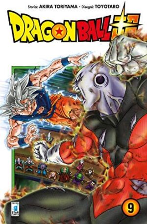 Copertina del manga Dragon Ball Super vol. 9, edizione italiana Star Comics di Akira Toriyama & Toyotaro