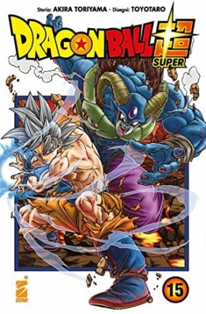 Copertina del manga Dragon Ball Super vol. 15, edizione italiana Star Comics di Akira Toriyama & Toyotaro
