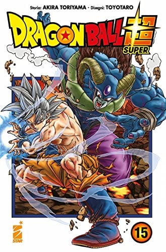 Copertina del manga Dragon Ball Super vol. 15, edizione italiana Star Comics di Akira Toriyama & Toyotaro