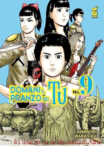 Copertina del manga Domani il Pranzo Sei Tu 9 (di 10), edizione italiana Star Comics di Kiminori Wakasugi