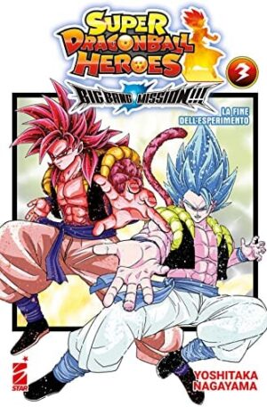 Copertina del manga Super Dragon Ball Heroes Big Bang vol. 3, edizione italiana Star Comics di Yoshitaka Nagayama