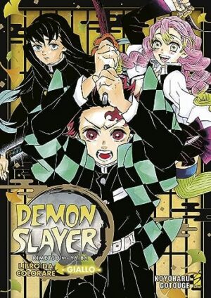 Copertina del manga Demon Slayer Libro 5 - Giallo, edizione italiana Star Comics di Koyoharu Gotouge