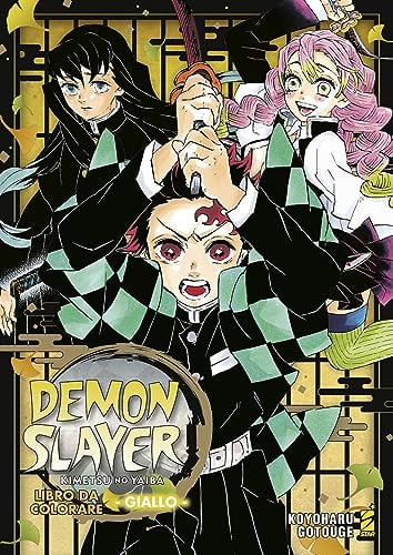 Copertina del manga Demon Slayer Libro 5 - Giallo, edizione italiana Star Comics di Koyoharu Gotouge