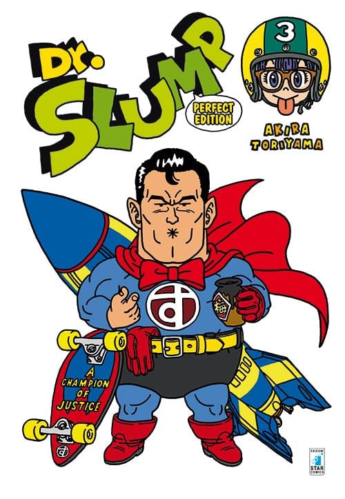 Copertina del manga Dr. Slump Perfect Edition 3 (di 15), edizione italiana Star Comics di Akira Toriyama