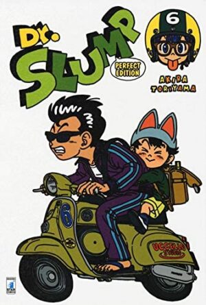 Copertina del manga Dr. Slump Perfect Edition 6 (di 15), edizione italiana Star Comics di Akira Toriyama