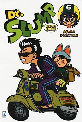 Copertina del manga Dr. Slump Perfect Edition 6 (di 15), edizione italiana Star Comics di Akira Toriyama
