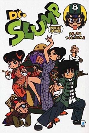 Copertina del manga Dr. Slump Perfect Edition 8 (di 15), edizione italiana Star Comics di Akira Toriyama