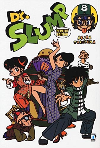 Copertina del manga Dr. Slump Perfect Edition 8 (di 15), edizione italiana Star Comics di Akira Toriyama