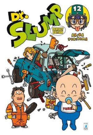 Copertina del manga Dr. Slump Perfect Edition 12(di 15), edizione italiana Star Comics di Akira Toriyama