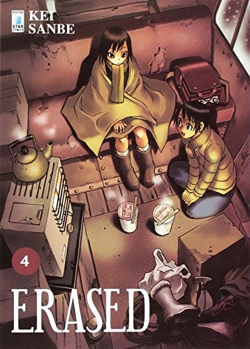 Copertina del manga Erased 4 - Zero vol. 205, edizione italiana Star Comics di Kei Sanbe