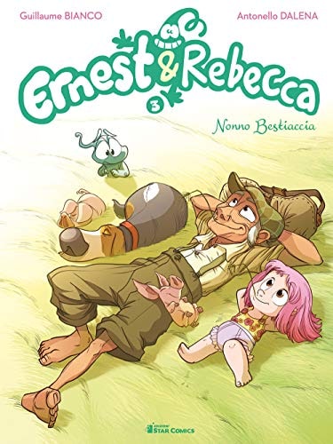 Copertina del manga Ernest & Rebecca vol. 3, edizione italiana Star Comics di Guillaume Bianco & A. Dalena