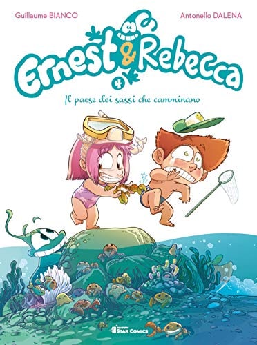 Copertina del manga Ernest & Rebecca vol. 4, edizione italiana Star Comics di Guillaume Bianco & A. Dalena