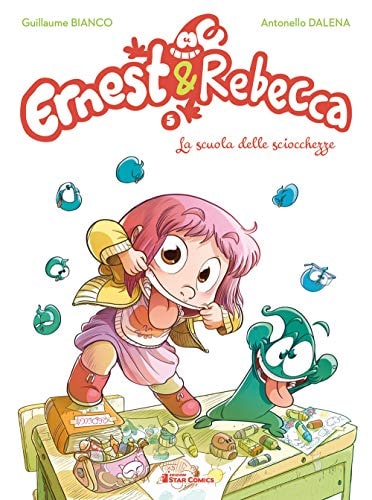 Copertina del manga Ernest & Rebecca vol. 5, edizione italiana Star Comics di Guillaume Bianco & A. Dalena