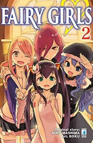 Copertina del manga Fairy Girls vol. 2, edizione italiana Star Comics di Hiro Mashima & Boku