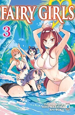 Copertina del manga Fairy Girls vol. 3, edizione italiana Star Comics di Hiro Mashima & Boku