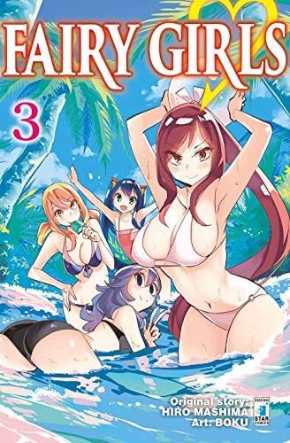 Copertina del manga Fairy Girls vol. 3, edizione italiana Star Comics di Hiro Mashima & Boku