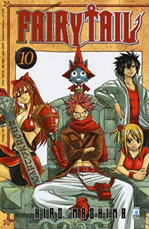 Copertina del manga Fairy Tail 10 - Young vol. 182, edizione italiana Star Comics di Hiro Mashima