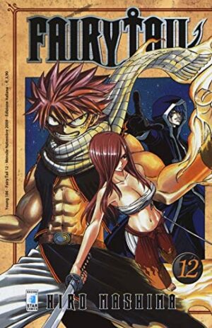 Copertina del manga Fairy Tail 12 - Young vol. 186, edizione italiana Star Comics di Hiro Mashima