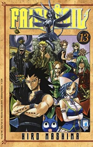 Copertina del manga Fairy Tail 13 - Young vol. 188, edizione italiana Star Comics di Hiro Mashima
