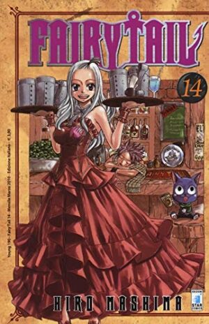 Copertina del manga Fairy Tail 14 - Young vol. 190, edizione italiana Star Comics di Hiro Mashima