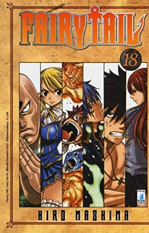 Copertina del manga Fairy Tail 18 - Young vol. 199, edizione italiana Star Comics di Hiro Mashima