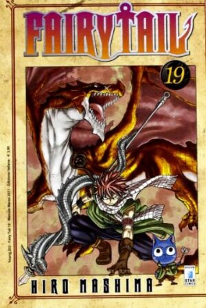 Copertina del manga Fairy Tail 19 - Young vol. 202, edizione italiana Star Comics di Hiro Mashima