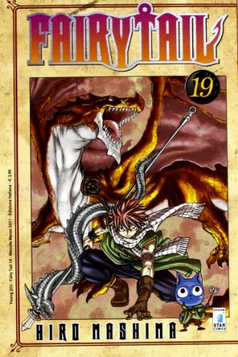 Copertina del manga Fairy Tail 19 - Young vol. 202, edizione italiana Star Comics di Hiro Mashima