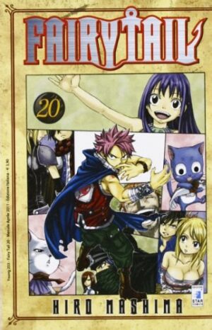 Copertina del manga Fairy Tail 20 - Young vol. 203, edizione italiana Star Comics di Hiro Mashima
