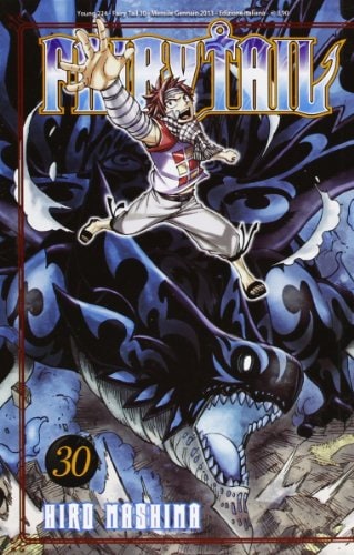 Copertina del manga Fairy Tail 30 - Young vol. 224, edizione italiana Star Comics di Hiro Mashima Copertina del manga Fairy Tail 30 - Young vol. 224, edizione italiana Star Comics di Hiro Mashima