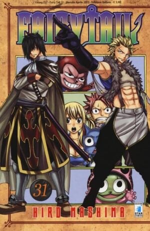 Copertina del manga Fairy Tail 31 - Young vol. 227, edizione italiana Star Comics di Hiro Mashima