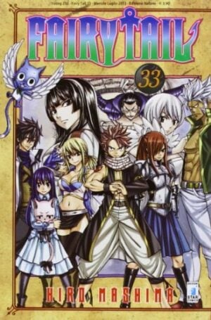 Copertina del manga Fairy Tail 33 - Young vol. 230, edizione italiana Star Comics di Hiro Mashima