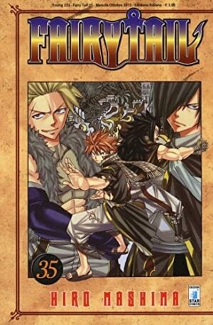 Copertina del manga Fairy Tail 35 - Young vol. 233, edizione italiana Star Comics di Hiro Mashima