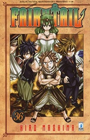 Copertina del manga Fairy Tail 36 - Young vol. 235, edizione italiana Star Comics di Hiro Mashima