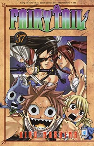 Copertina del manga Fairy Tail 37 - Young vol. 236, edizione italiana Star Comics di Hiro Mashima
