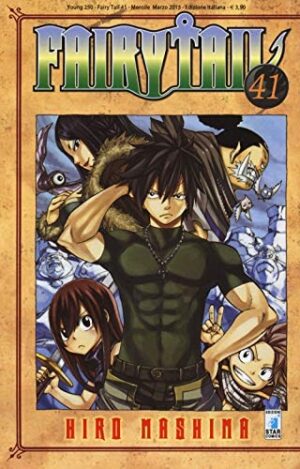 Copertina del manga Fairy Tail 41 - Young vol. 250, edizione italiana Star Comics di Hiro Mashima
