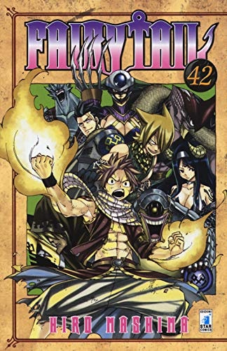 Copertina del manga Fairy Tail 42 - Young vol. 252, edizione italiana Star Comics di Hiro Mashima