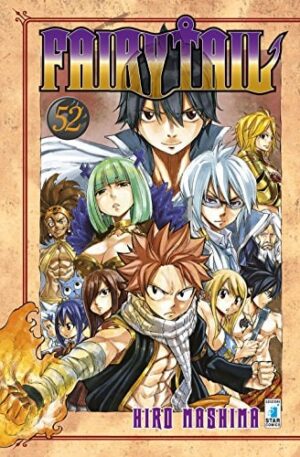 Copertina del manga Fairy Tail 52 - Young vol. 281, edizione italiana Star Comics di Hiro Mashima