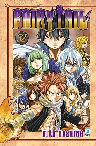 Copertina del manga Fairy Tail 52 - Young vol. 281, edizione italiana Star Comics di Hiro Mashima