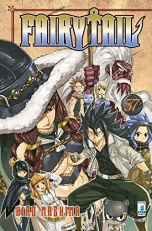 Copertina del manga Fairy Tail 57 - Young vol. 292, edizione italiana Star Comics di Hiro Mashima