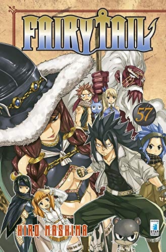 Copertina del manga Fairy Tail 57 - Young vol. 292, edizione italiana Star Comics di Hiro Mashima