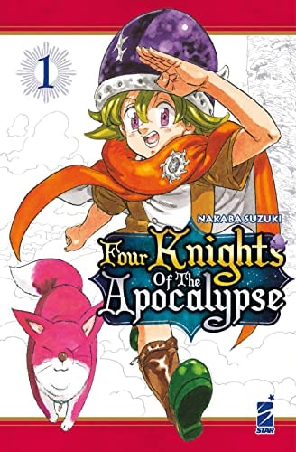 Copertina del manga Four Knights of the Apocalypse 1 Li, edizione italiana Star Comics di Nakaba Suzuki