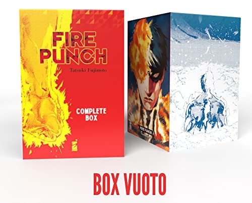 Copertina del manga Fire Punch Box Vuoto, edizione italiana Star Comics di Tatsuki Fujimoto
