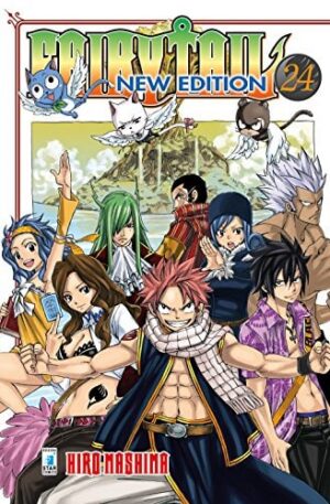 Copertina del manga Fairy Tail New Edition vol. 24, edizione italiana Star Comics di Hiro Mashima