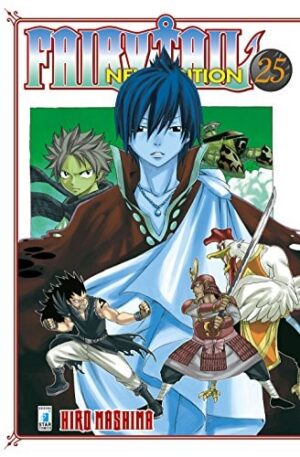 Copertina del manga Fairy Tail New Edition vol. 25, edizione italiana Star Comics di Hiro Mashima