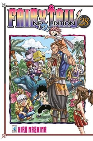 Copertina del manga Fairy Tail New Edition vol. 28, edizione italiana Star Comics di Hiro Mashima