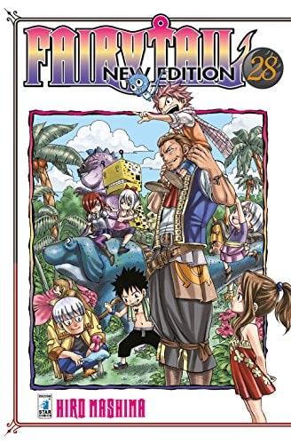 Copertina del manga Fairy Tail New Edition vol. 28, edizione italiana Star Comics di Hiro Mashima