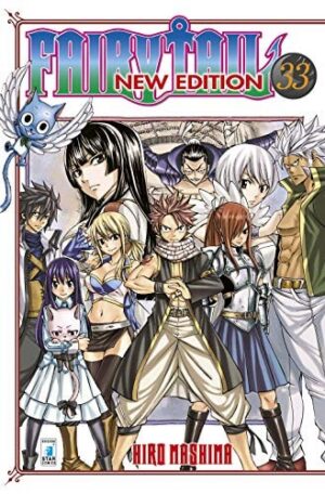 Copertina del manga Fairy Tail New Edition vol. 33, edizione italiana Star Comics di Hiro Mashima